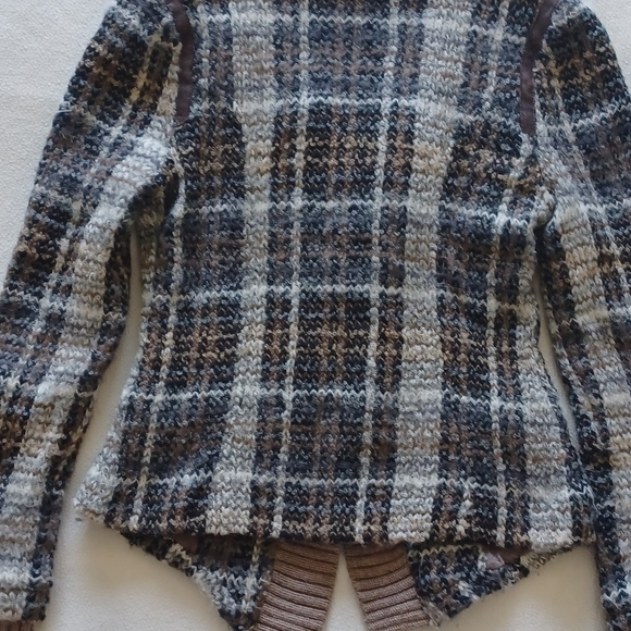 Free People Sweater Cardigan Blazer - Picture 3 of 4